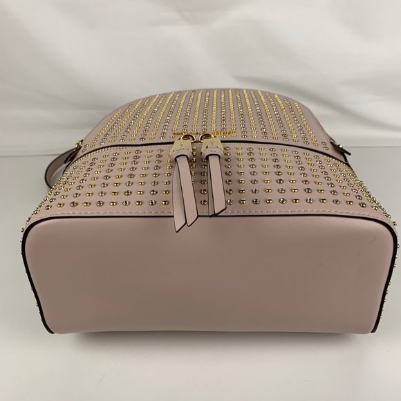 New Michael Kors Rhea Medium Leather Backpack - Picture 8 of 10
